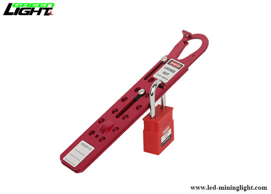 Alluminio rosso 3/8" del foro di 12 8mm serrata della cerniera del fermaglio