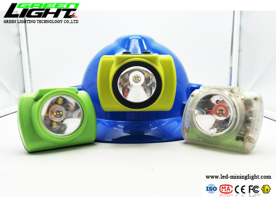 lampada di cappuccio dei minatori di 385lum 9000lux 6800mAh LED con il caricatore di USB