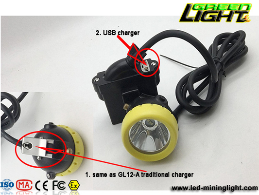 minatori delle miniere in sotterraneo 1000 di 1.67W 6.6Ah Lux Mining Cap Light For