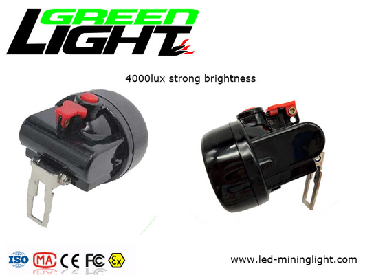 Lampada principale antidetonante estraente senza cordone impermeabile della testa di estrazione mineraria della luce 0.65W di IP67 80lum 4000lux