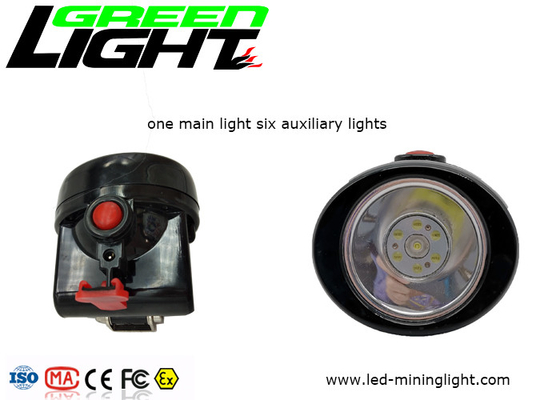 Lampada principale antidetonante estraente senza cordone impermeabile della testa di estrazione mineraria della luce 0.65W di IP67 80lum 4000lux