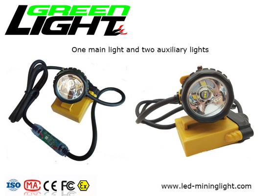 Lampada di cappuccio legata con corde dei minatori lampeggiante del cavo 25000lux 240lum 10.4Ah GLC12-A