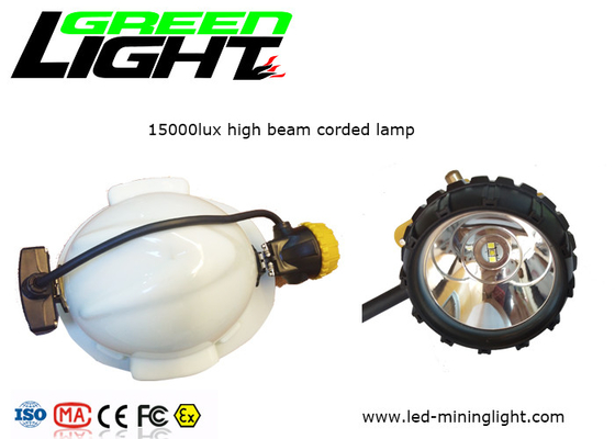 Lampada di cappuccio legata con corde dei minatori dei semi di GLS12-A 6.8Ah 15000lux con molto orario di lavoro