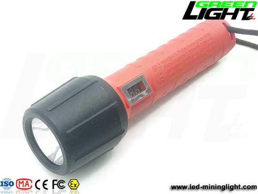 luce di fiaccole protetta contro le esplosioni IP68 450lum di 3000lux 2200mAh