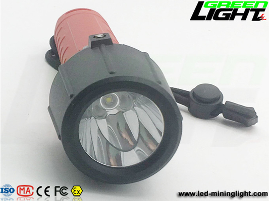 luce di fiaccole protetta contro le esplosioni IP68 450lum di 3000lux 2200mAh