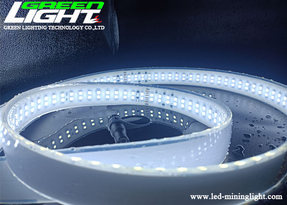 Fila delle lampade fluorescenti di SMD2835 AC110V LED doppia del silicone bianco al neon di colore