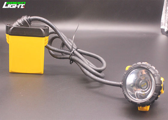 Lampada da miniera legata con corde della batteria 25000Lux 10.4Ah di SAMSUNG 348lum