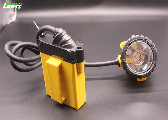 Lampada da miniera legata con corde della batteria 25000Lux 10.4Ah di SAMSUNG 348lum