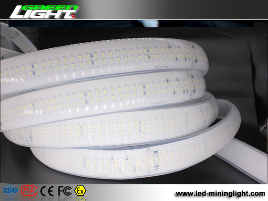 3100 lumi di SMD5050 di fila del doppio hanno condotto il silicio 220VAC 35W/M For Tunnel della striscia