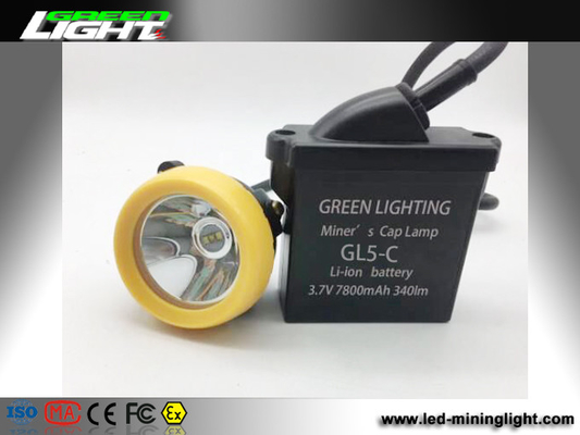minatore delle miniere di carbone ricaricabile di 18000lux 6.6Ah Lights 350mA per estrazione mineraria