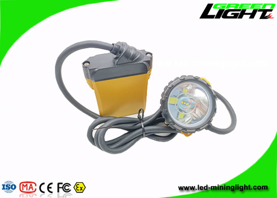 luce impermeabile 1.8W del cappuccio dei minatori di 10.4Ah 390lum con il caricatore della culla