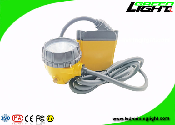 luce impermeabile 1.8W del cappuccio dei minatori di 10.4Ah 390lum con il caricatore della culla
