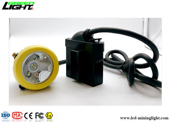 Lampada principale legata con corde del casco della lampada di cappuccio dei minatori di ATEX KL5LM 6.6Ah 216lum LED 3.7V