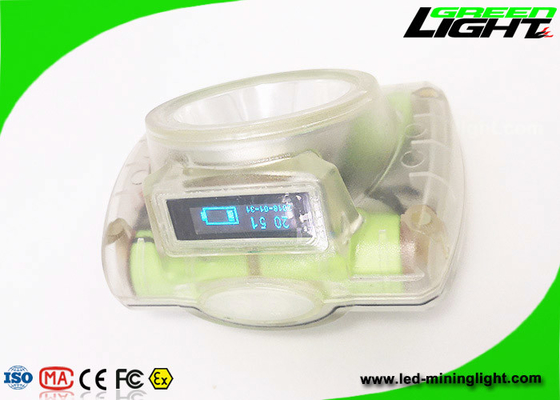 lampada di cappuccio senza cordone del casco di 232lum 13000lux 1.78W con lo schermo di OLED