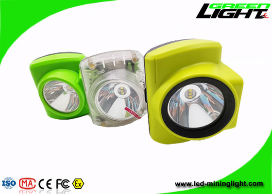 Resistenza di esplosione dei fari 4.2W 348lum del casco per minatore dello schermo di OLED