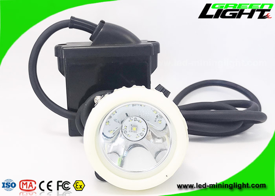 Lampada da miniera principale legata con corde ricaricabile della luce 1.11W del casco per minatore di 450mA 216lum