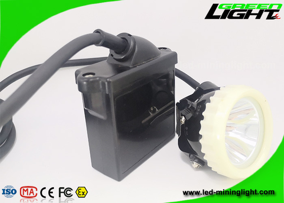 Lampada da miniera principale legata con corde ricaricabile della luce 1.11W del casco per minatore di 450mA 216lum