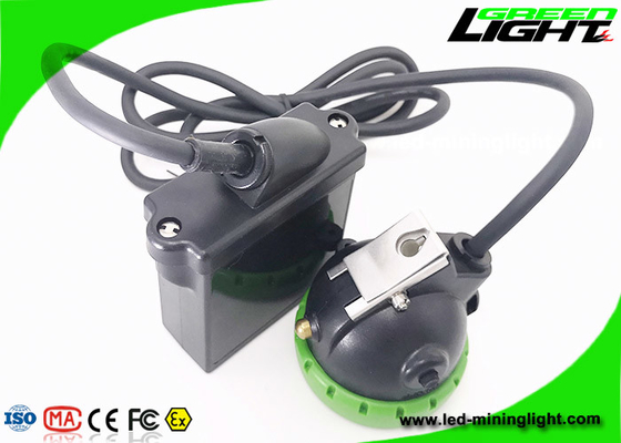 lampada carboniera sotterranea leggera 1.67W LED di estrazione mineraria legata con corde di 10000lux 7.8Ah
