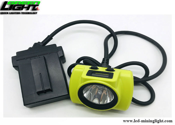 minatore delle miniere di carbone impermeabile IP68 del faro di estrazione mineraria di sicurezza di 6800mA 25000lux Headlight