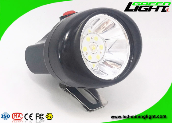 lampada di cappuccio impermeabile dei minatori di 2.8Ah 180mA IP67 per il casco duro