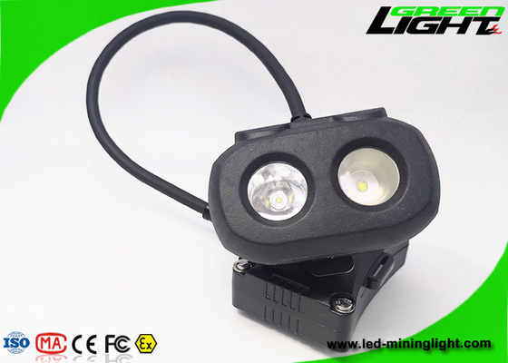 fascio doppio USB della lampada di cappuccio dei minatori dello schermo LED di 334lum OLED che fa pagare 10.4Ah