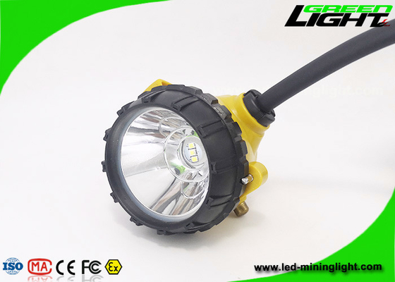 la lampada di cappuccio di estrazione mineraria di 450mA 221lum 15000lux LED 6.8Ah 3.7V ha condotto il faro estraente