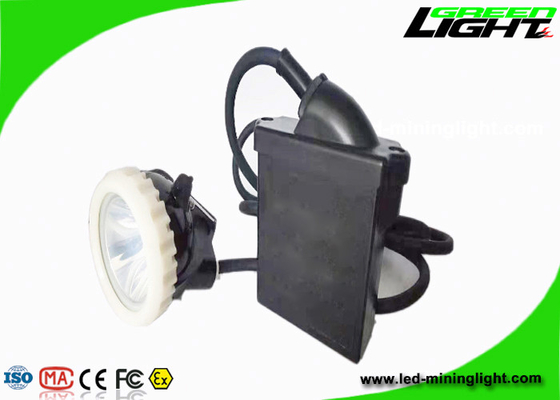 6.6Ah ha condotto la lampada di cappuccio dei minatori anti 10000lux che esplosivo legato con corde lo ione ricaricabile IP67 del litio impermeabilizza