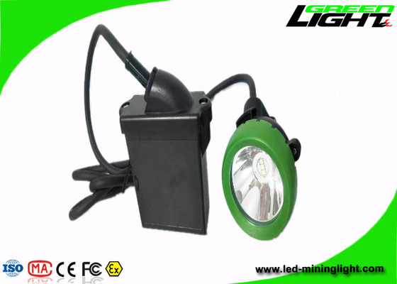 10000 minatore ricaricabile Headlamp del bottone 216lum 7.8Ah del silicone di Lux Safety Mining Cap Lamp per la miniera di carbone in sotterraneo