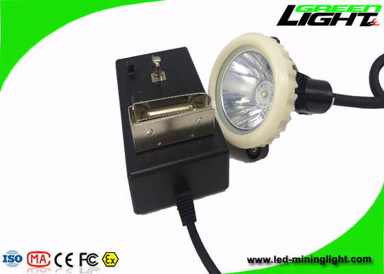il cappuccio di estrazione mineraria 6600mA accende 4000/10000 di lampada di cappuccio legata con corde principale impermeabile dei minatori di Lux Anti Explosion Rechargeable IP67