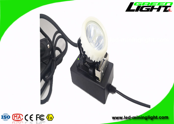 il cappuccio di estrazione mineraria 6600mA accende 4000/10000 di lampada di cappuccio legata con corde principale impermeabile dei minatori di Lux Anti Explosion Rechargeable IP67