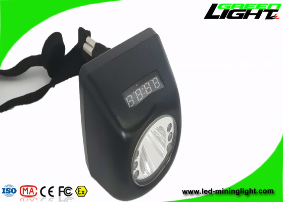 lampada di cappuccio estraente senza cordone ricaricabile 4.5Ah 4000Lux 1.3W con lo schermo di Digital della corda di sicurezza