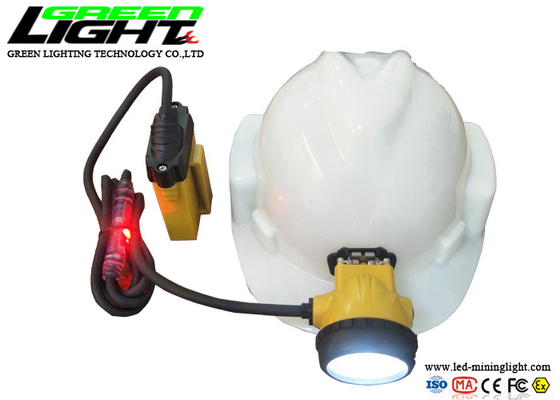 Lampada di cappuccio dei minatori di ATEX 800mA LED 25000Lux 348lum nel sottosuolo