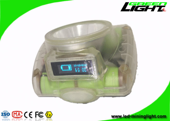 Schermo staccabile di Headlamp 13000 Lux Underground With OLED del minatore del LED