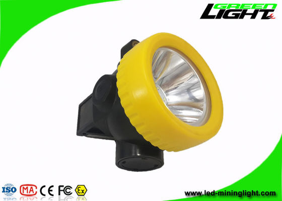 luci ricaricabili del cappello della lampada ptc LED di 0.74W 5000 Lux Portable Cordless Mining Cap
