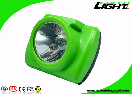 Lampada frontale da minatore portatile 13000 Lux Cree con display OLED SOS 232lum Clip regolabile in acciaio inossidabile