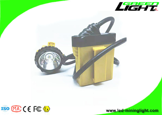 25000Lux ha condotto la batteria protetta contro le esplosioni delle luci 10.4Ah SAMSUNG del cappuccio del minatore per l'estrazione mineraria sotterranea