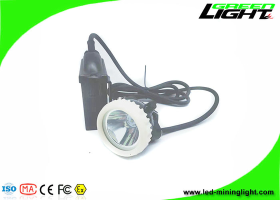 10000Lux LED Minatori Cap Lampada Batteria al litio ricaricabile 1.67W 6600mAh ABS PC impermeabile