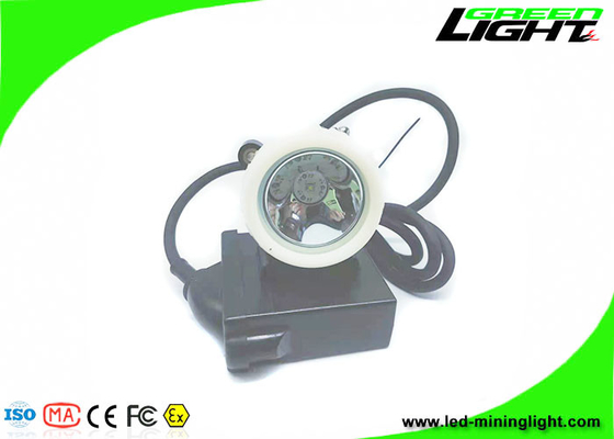 10000Lux LED Minatori Cap Lampada Batteria al litio ricaricabile 1.67W 6600mAh ABS PC impermeabile