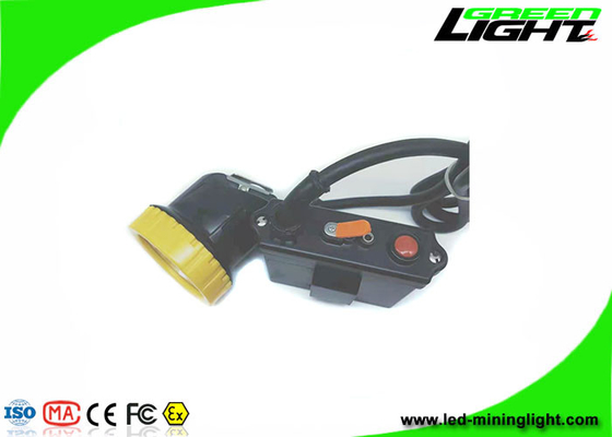 faro carboniero sotterraneo del casco del PC 5w 11.2Ah dell'ABS delle luci 650lum