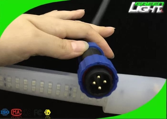 il silicone 2230lum/m ha condotto la doppia fila DC36V/AC110V/220V SMD5050 30W/M della luce di striscia colore bianco