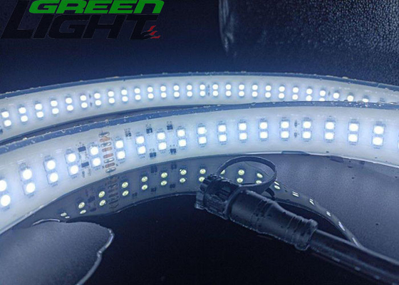 AC110V 35W HA CONDOTTO Le Luci di Striscia Flessibili SMD2835 280LEDs Doppia Fila Impermeabile Led Strip Per Tunnel Miniera Sotterranea All'aperto