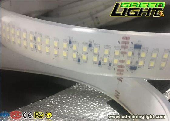AC110V 35W HA CONDOTTO Le Luci di Striscia Flessibili SMD2835 280LEDs Doppia Fila Impermeabile Led Strip Per Tunnel Miniera Sotterranea All'aperto