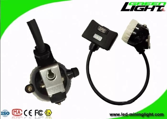 Luce per elmetto da miniera con cavo 10000 Lux Lampada frontale ricaricabile per minatori Batteria agli ioni di litio da 5200 mAh con spia posteriore