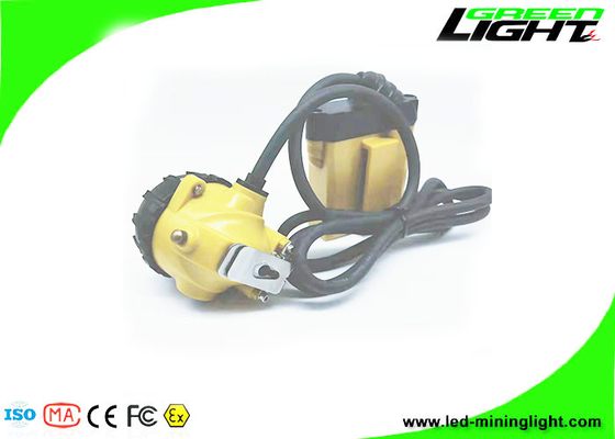 25000Lux 10.4Ah Lampada con cappuccio per miniere sotterranee Proiettori per miniere sotterranee Tazza per illuminazione in alluminio
