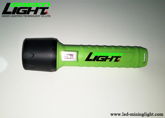 Minatore principale ricaricabile impermeabile Security Green Color 12000LUX della torcia elettrica