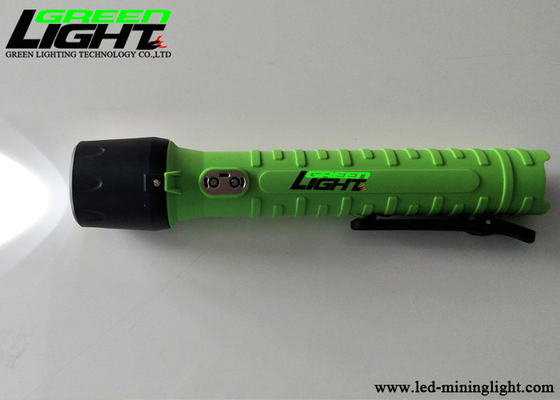 Minatore principale ricaricabile impermeabile Security Green Color 12000LUX della torcia elettrica