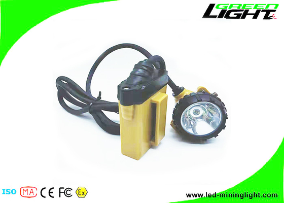 Lampada da minatore a LED ricaricabile super luminosa da 25000 lux 10,4 Ah Batteria SAMSUNG IP68 3W Lampada frontale impermeabile