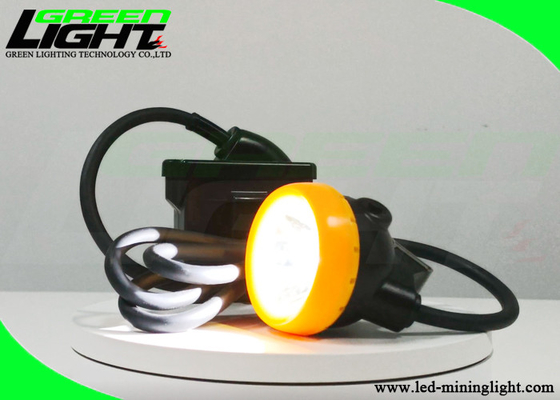 lampada di cappuccio principale leggera carboniera di estrazione mineraria della batteria al litio ricaricabile 6.6Ah