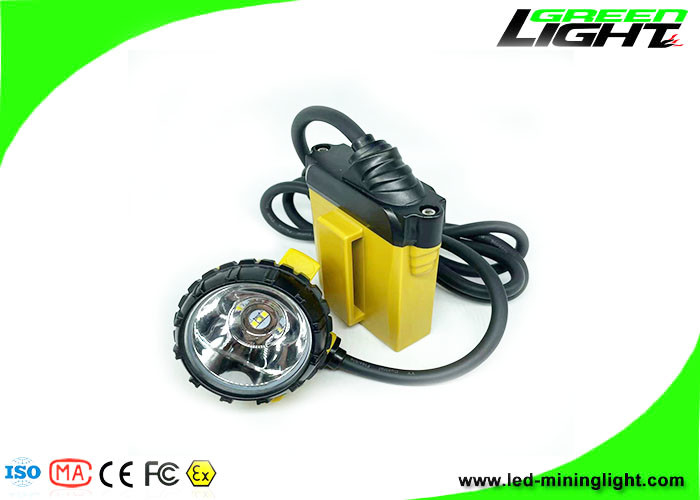 25000 faro ricaricabile di alluminio impermeabile della batteria LED di Lux Mining Cap Lamp IP68 SAMSUNG antistatico