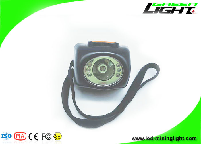 Minatore impermeabile Headlamp Rechargeable 221lum dello schermo di IP68 8000lux Digital 15 ore di lunghezza orario di lavoro